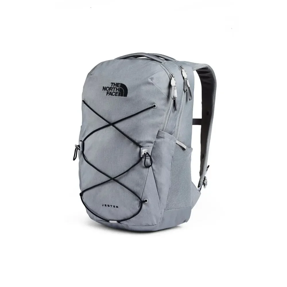 The North Face Men's Jester Laptop Backpack in Mid Gray Dark Heather
